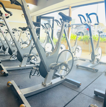 Spinning classes at Re-Creation Health Club Sorrento